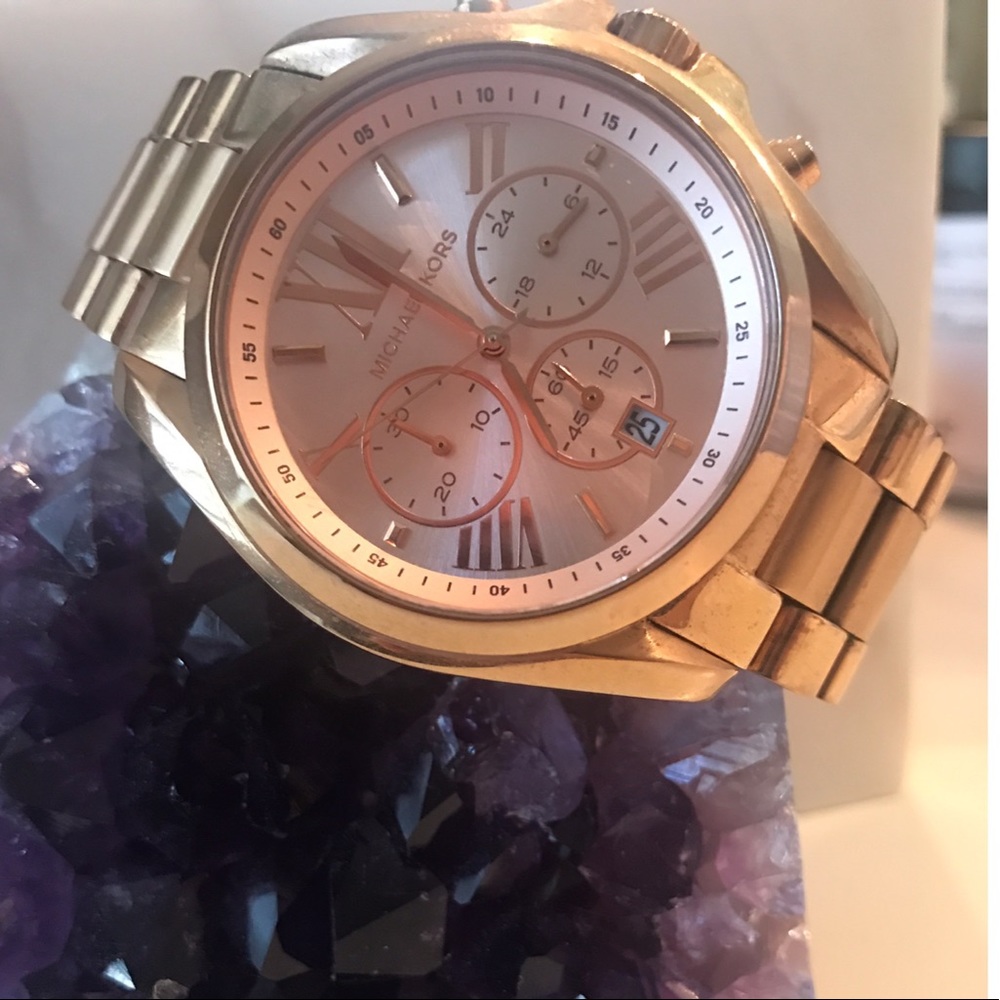 Michael Kors Rose Gold Watch